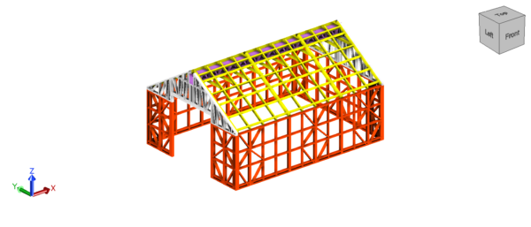 5 x 7m Workshop Frame